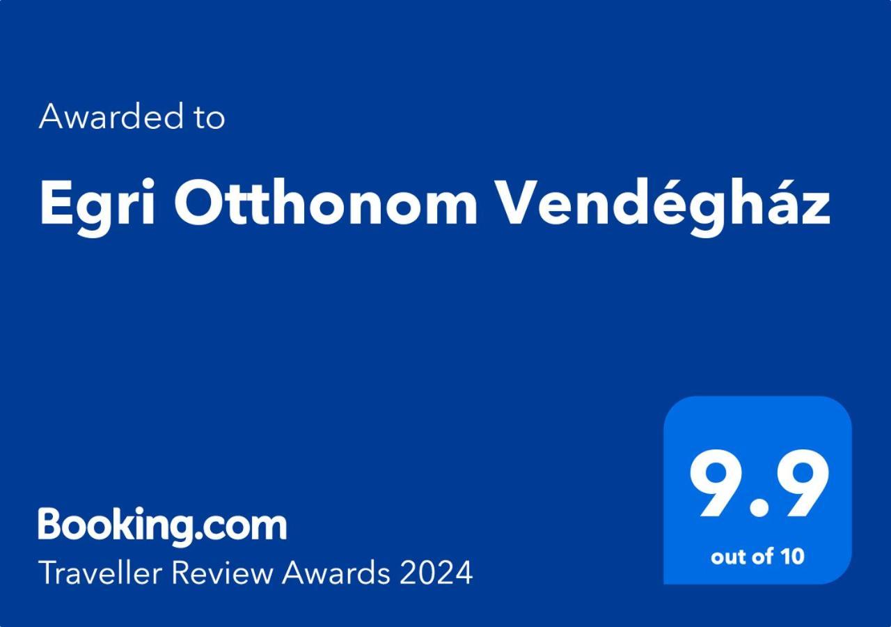Hotel Egri Otthonom Vendeghaz Zewnętrze zdjęcie